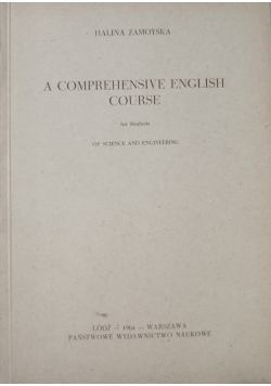 A Comprehensive English Course