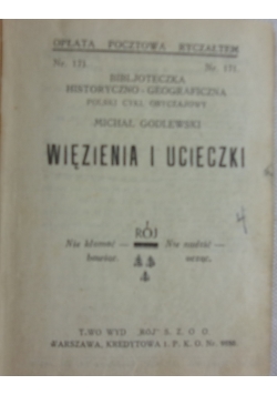 Więzienia i ucieczki