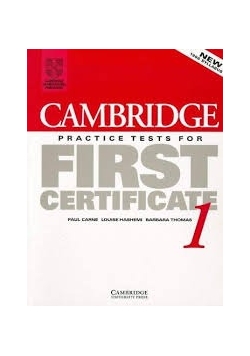 Cambridge Practice Tests for First Certificate 1