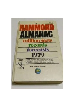 The hammond almanac of a million facts records forecasts 1979