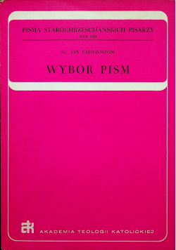 Wybór pism tom XIII