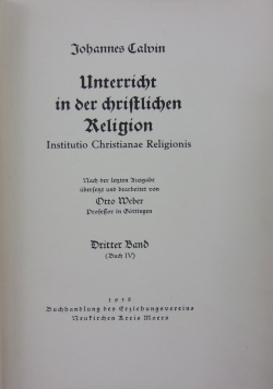 Unterricht in der Christlichen Religion, 1938 r.