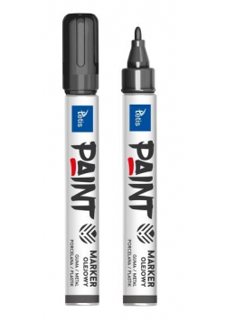 Marker olejowy 2mm 6g czarny (12szt.) KM202-V