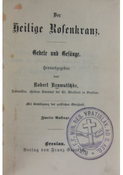 Der heilige Rosenkranz