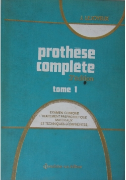 Prothese complete Tom I
