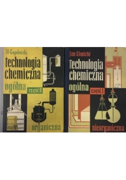 Technologia ogólna część I-II, 2 książki