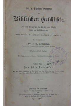 Biblilchen Selchichte, 1878r.