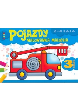 Pojazdy - malowanka malucha część 3 LITERKA