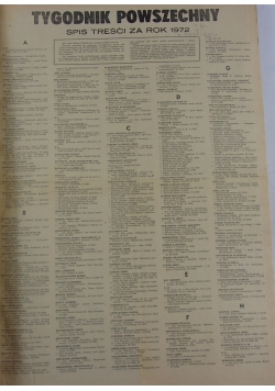 Tygodnik powszechny 1972 r., nr 1-53