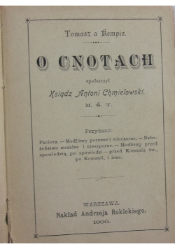O cnotach, 1900 r.
