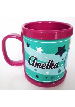 Kraina Lodu, Kubek imienny dla dziecka, Amelka