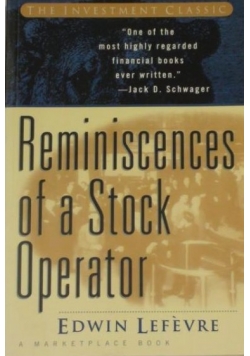 Reminiscences of a Stock Operator