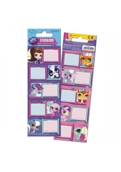 Naklejki na zeszyt Littlest Pet Shop