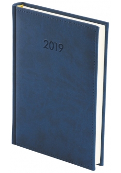 Kalendarz 2019 B5 dzienny Vivella granat
