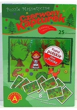 Puzzle magnetyczne - Czerwony Kapturek ALEX