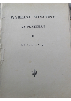 Wybrane sonatiny na fortepian II