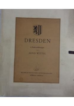 Dresden 6 Federzeichnungen