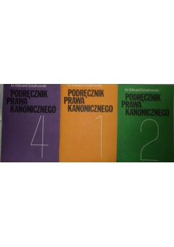 Podręcznik Prawa kanonicznego Tom I, II, IV