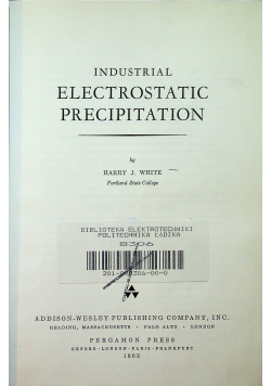 Industrial electrostatic precipitator