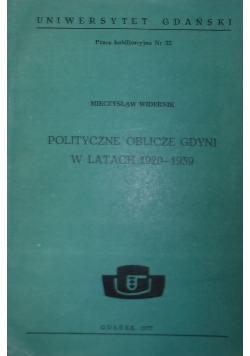Polityczne oblicze Gdyni w latach 1920 - 1939