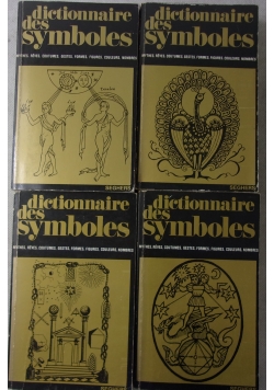 Dictionnaire des symboles, zestaw 4 książek