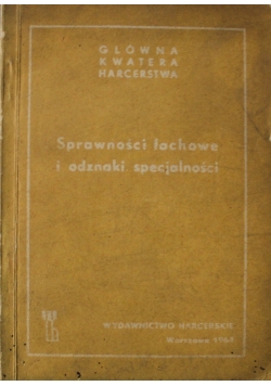 Sprawności fachowe i odznaki specjalności