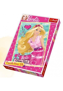 Puzzle 24 maxi Olśniewająca Barbie TREFL