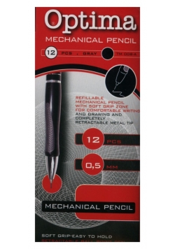 Ołówek mechaniczny 0,5mm Optima 12 sztuk