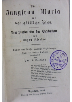 Die Jungfrau Maria und der göttliche Plan, 1856 r.