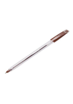 Długopis Trio DC Clear czerwony (50szt) UNI-MAX