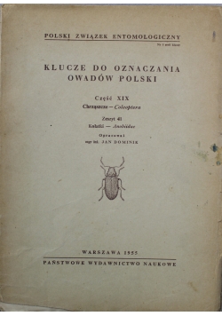 Klucze do oznaczania owadów Polski Zeszyt 41