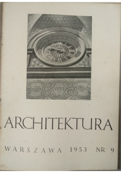 Architektura Warszawa nr 9