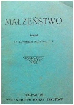 Małżeństwo, 1929 r.