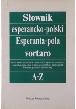 Słownik esperancko - polski A - Z