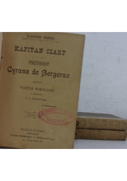 Kapitan Czart przygody Cyrana de Bergerac
