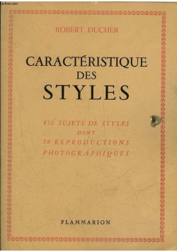 Caracteristique des styles, 1944 r.