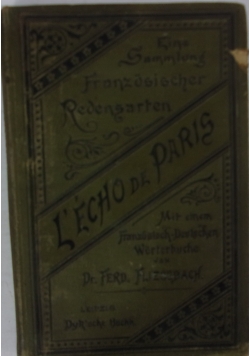 L'echo de Paris, 1880 r.
