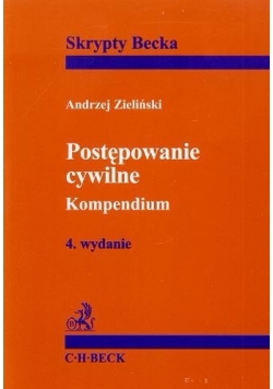 Postępowanie cywilne.Kompendium