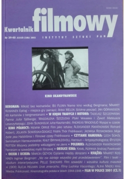 Kwartalnik filmowy nr 39 i 40