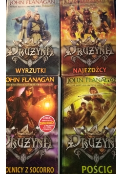 Drużyna, zestaw 4 książek
