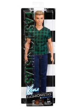 Barbie Fashionistas. Ken Checked Style