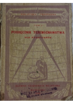 Podręcznik terenoznawstwa dla podoficerów, 1928 r.