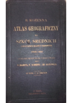 Atlas geograficzny, 1910 r.
