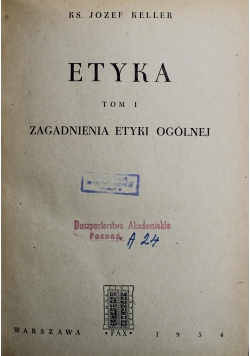 Etyka Tom I