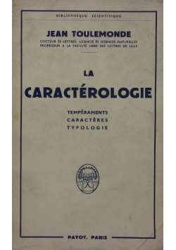 Caracterologie