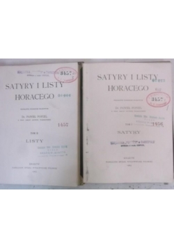 Satyry i listy Horacego, 1903 r.