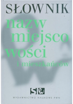 Słownik nazw miejscowości i mieszkańców