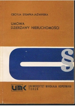 Umowa Dzierżawy Nieruchomości