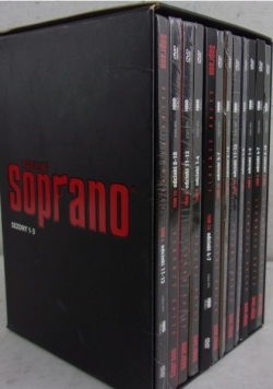 Rodzina Soprano sezony 4 do 6 pakiet 16 płyt DVD