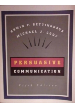 Persuasive communication